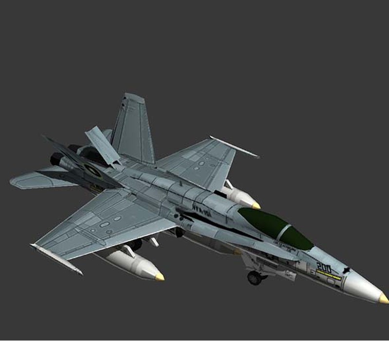 毕节3D f18舰载战斗机 (2)